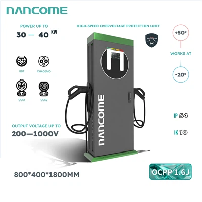 Komerciāla 40KW EV uzlādes stacija